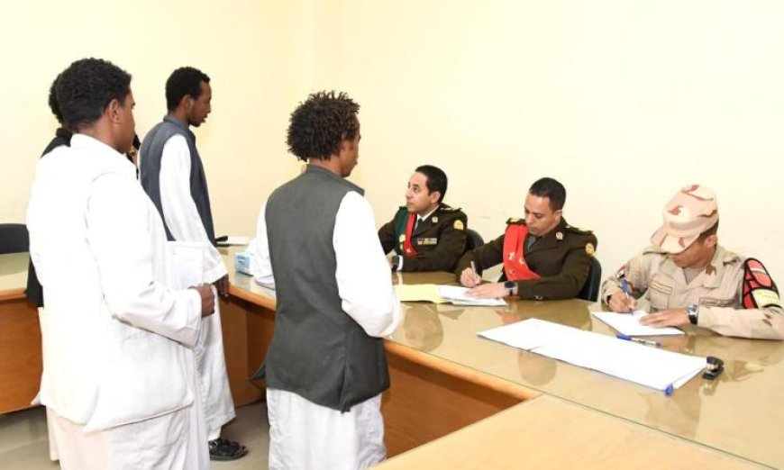 القوات المسلحة تعزز جهود إنهاء المواقف التجنيدية للمواطنين في مطروح باستخدام لجان متخصصة