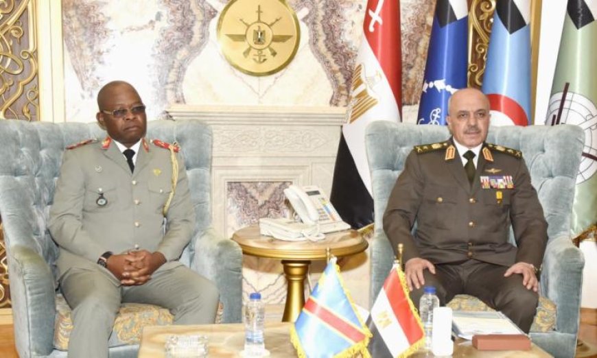 فيديو رئيس أركان حرب القوات المسلحة المصرية يعقد اجتماعاً مهماً مع نظيره الكونغولي لبحث آخر المستجدات
