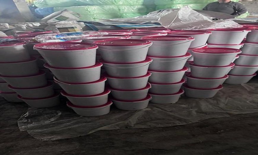 ضبط 18 طن من ملح الطعام والأسمدة والمواد الخام المغشوشة في المنوفية