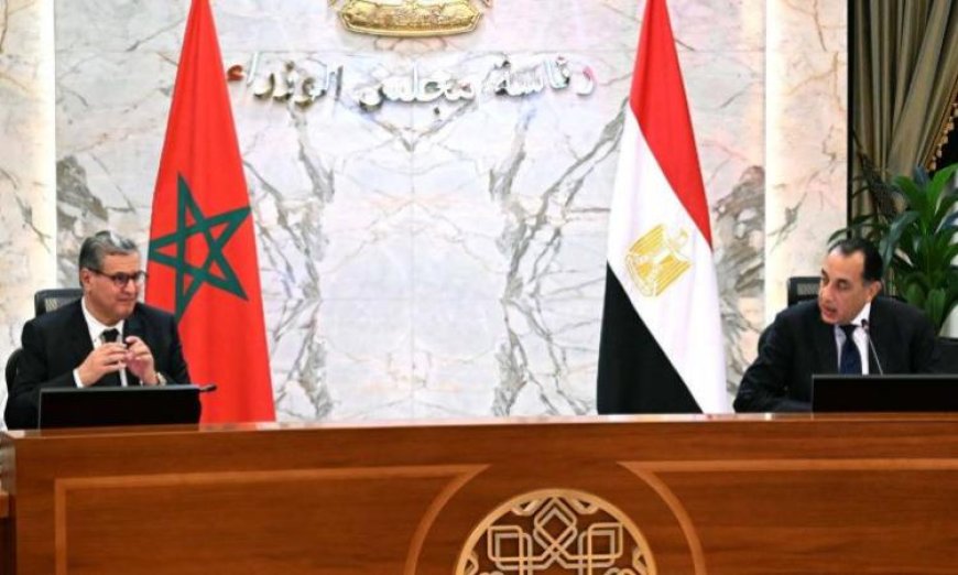 رئيسا وزراء مصر والمغرب يتعاونان في اجتماع لجنة التنسيق والمتابعة لتعزيز العلاقات الثنائية