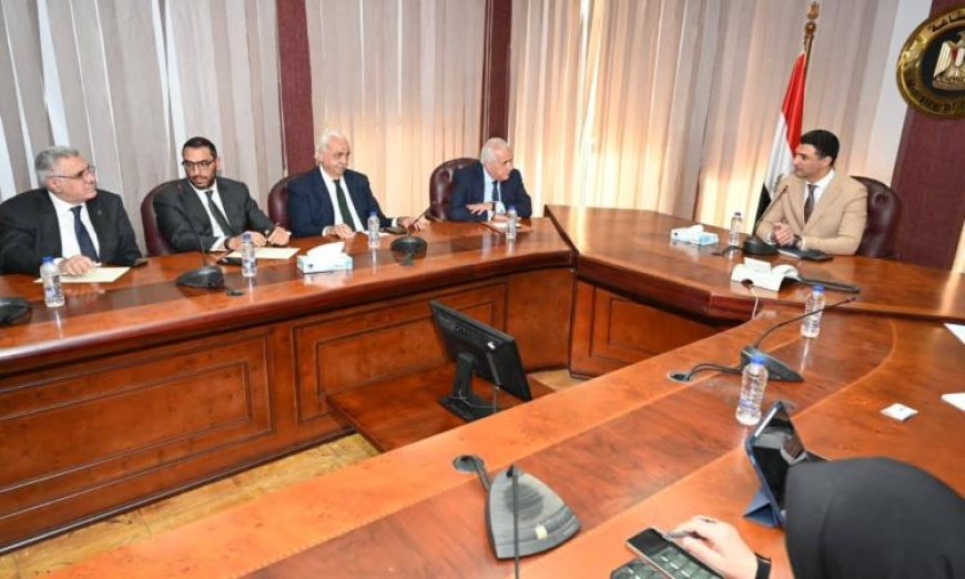 وزير الصناعة يطلق مفاوضات مع غرفة التجارة الأمريكية لتعزيز التعاون وإقامة صناديق صناعية جديدة