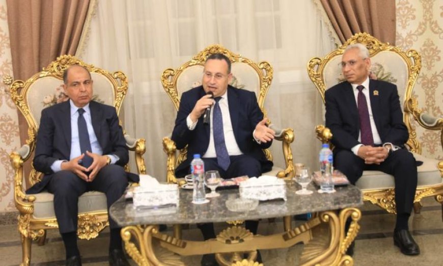 افتتاح منشآت جامعية وصحية وخدمية جديدة في جامعة المنيا برئاسة قنصوة