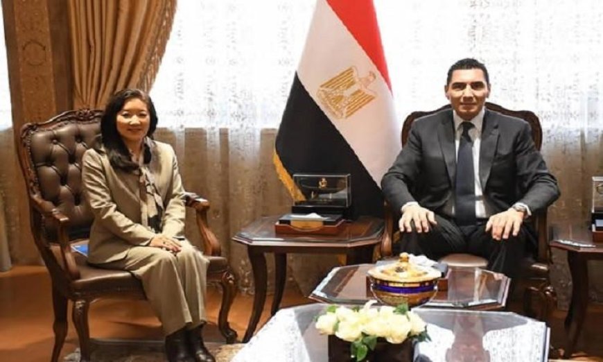 وزير الشباب يناقش آفاق التعاون مع ممثل برنامج الأمم المتحدة الإنمائي UNDP