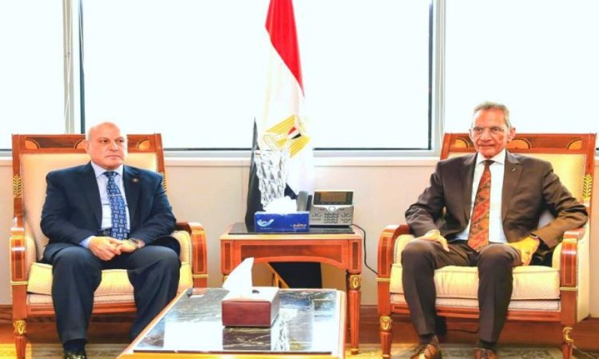 وزير شئون المجالس النيابية يلتقي رئيس هيئة النيابة الإدارية لبحث آفاق التعاون المشترك