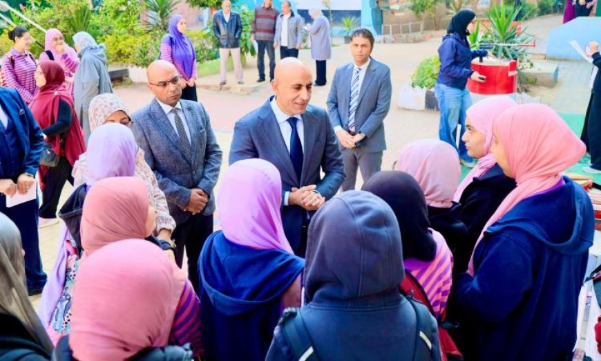 وزير التعليم يقوم بجولة تفقدية مفاجئة في مدارس محافظة الشرقية لتعزيز الجودة التعليمية