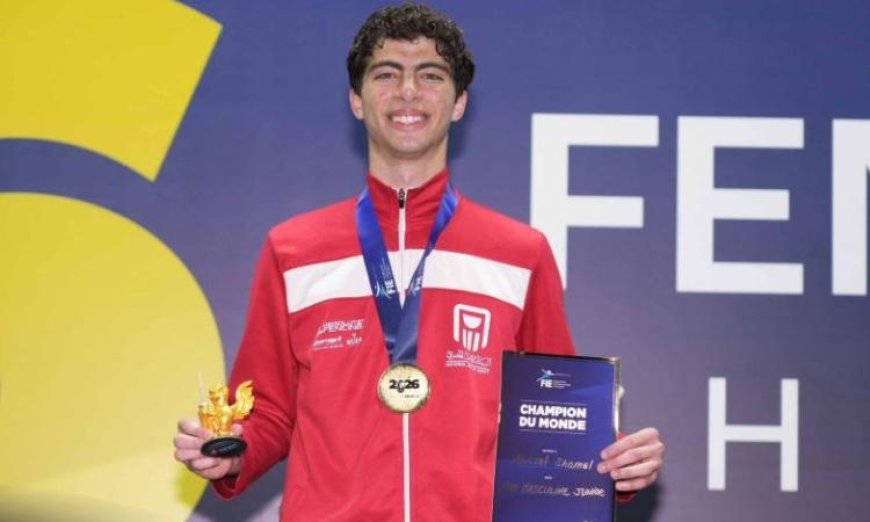 وزير الشباب والرياضة يحتفل بفوز يوسف شامل بذهبية بطولة العالم للسلاح في البرازيل