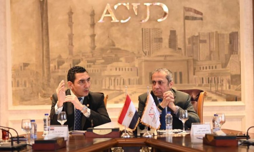 جوهر يلتقي برئيس مجلس إدارة شركة العاصمة الإدارية لتعزيز التعاون المشترك وتوسيع آفاق الشراكة