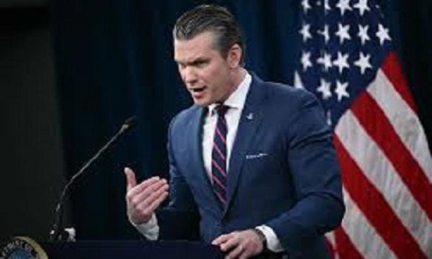 تحذير وزير الحرب الأمريكي لإيران بخصوص عواقب عدم تسليم اليورانيوم