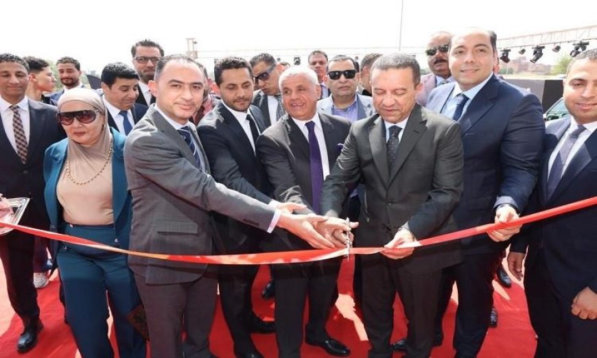 محافظ المنوفية يدشن مشروعات استثمارية جديدة في المنطقة اللوجستية بطوخ طنبشا