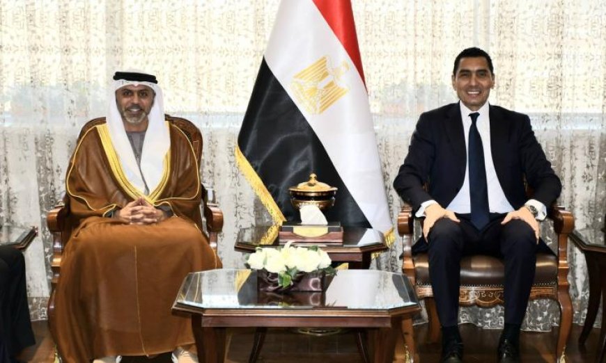 جوهر يسعى لتعزيز التعاون الشبابي والرياضي مع سفير الإمارات