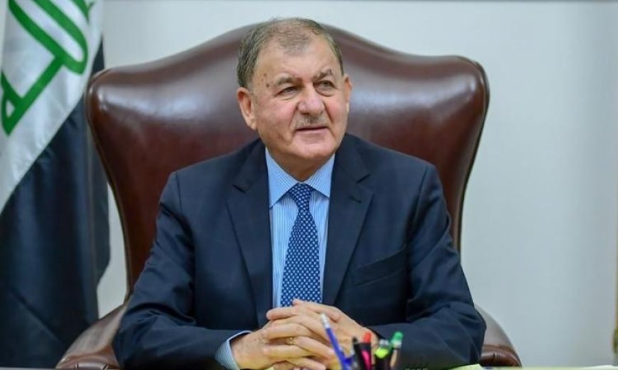 الرئيس العراقي يعبر عن دعمه القوي للبنان وأهمية تعزيز أمنه وسيادته