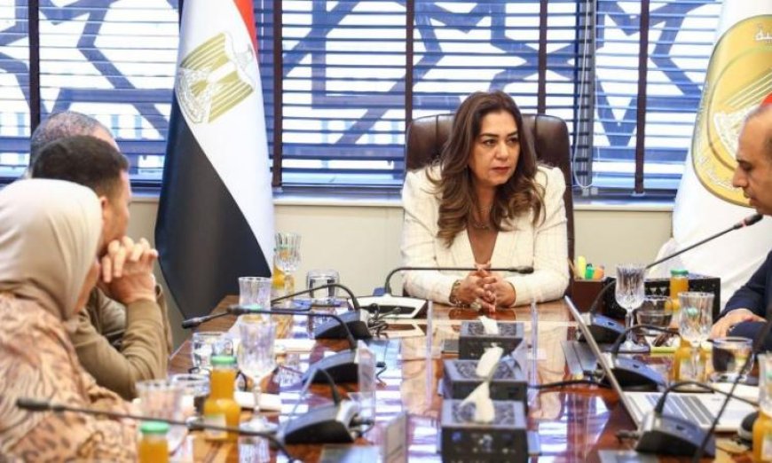 وزيرة التنمية تناقش مع مجموعة المانع القابضة مشروع إنشاء مصنع للوقود الحيوي