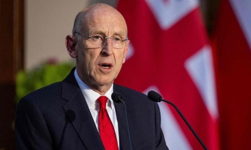 وزير الدفاع البريطاني يؤكد أن دعمنا للولايات المتحدة في حرب إيران يعد دعماً لا يُقدَّر بثمن