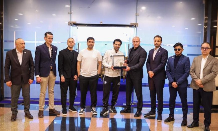 بيراميدز يستضيف وفد المدينة الليبي لتعزيز فرص التعاون المشترك