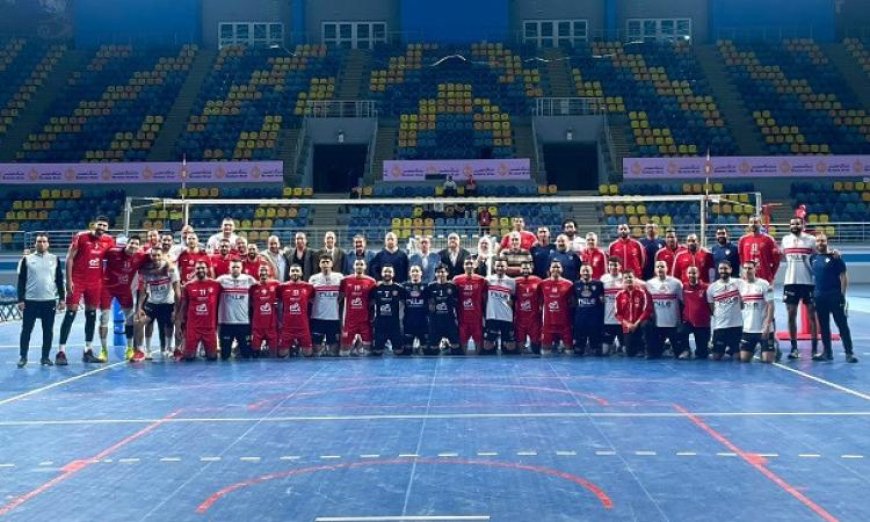 الأهلي يتوج بلقب كأس مصر للطائرة بعد انتصاره المثير على الزمالك