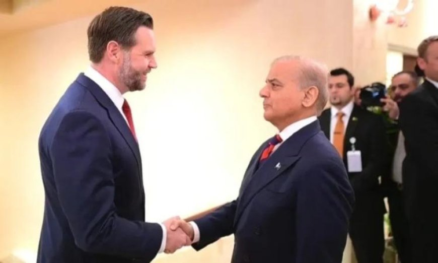 رئيس وزراء باكستان يعقد لقاءً مثمرًا مع فانس ويثني على التعاون في المحادثات بين واشنطن وطهران