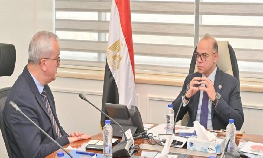 وزير الاستثمار يتفاوض مع شركة ألستوم لإقامة أول مصنع لمكونات الكهرباء المستخدمة في القطارات