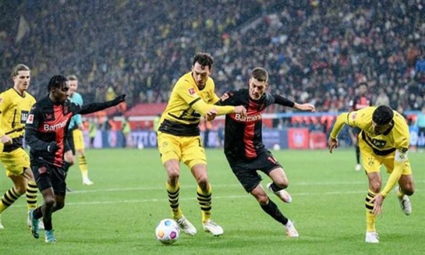 ليفركوزن يحقق فوزاً مثيراً على دورتموند بهدف أندريتش في الدوري الألماني