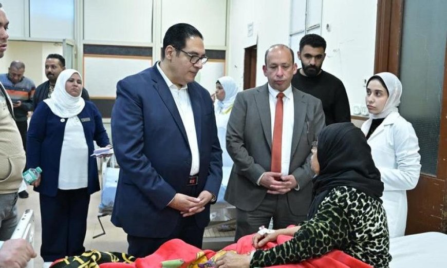 رئيس جامعة القاهرة يؤكد انتظام الرعاية الطبية لمرضى مستشفى الاستقبال والطوارئ