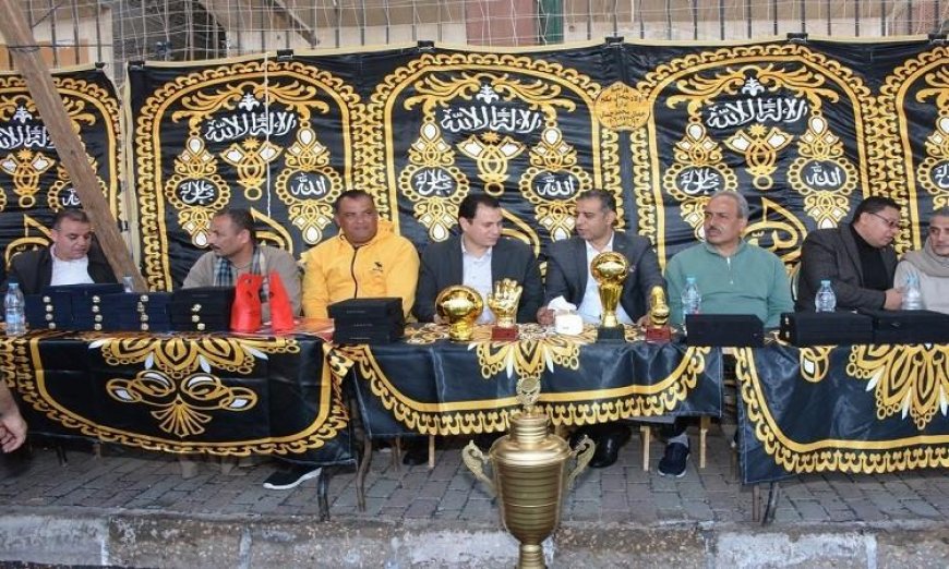 تكريم رائع لفريق كرة اليد بمركز شباب دملو بالقليوبية بحضور الفرماوي