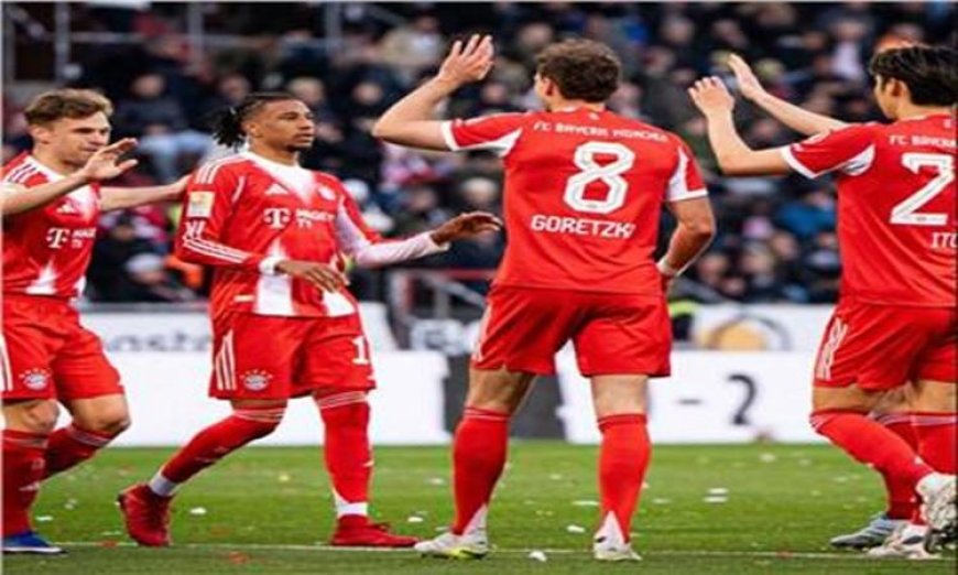 بايرن ميونخ يهزم سانت باولي بخماسية ويعزز تفوقه في صدارة البوندسليجا