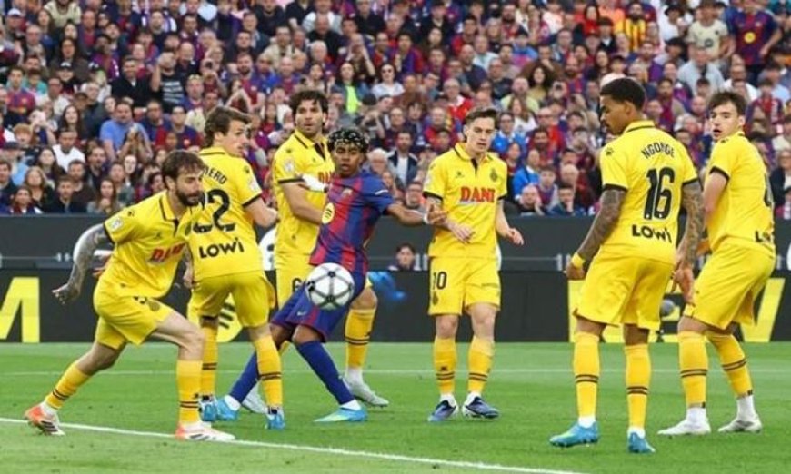 برشلونة يحقق فوزاً ساحقاً على إسبانيول برباعية نظيفة ويعزز صدارته في الليجا