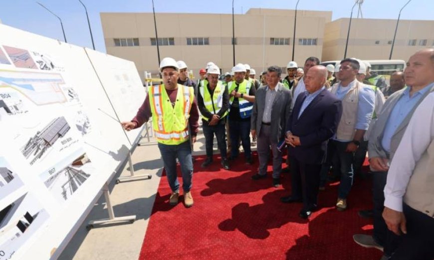وزير النقل يزور مشروع مونوريل غرب النيل بطول 43.8 كيلومتر ويستعرض 13 محطة جديدة