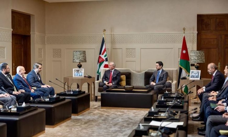 الملك عبدالله يعبر عن دعم الأردن لاستقرار سوريا ويؤكد على أهمية تعزيز التكامل العربي