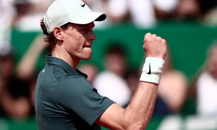 سينر يتوج بلقب مونتي كارلو ويتصدر تصنيف التنس بعد هزيمة ألكاراز في النهائي