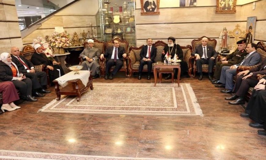 الغريب يهنئ نيافة الأنبا بنيامين والأقباط بمناسبة عيد القيامة المجيد