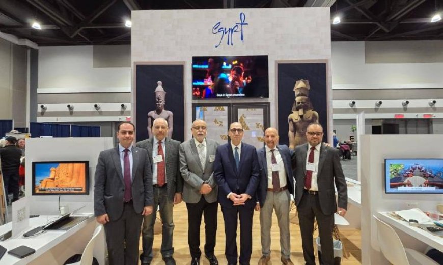 سفير مصر في كندا يطلق الجناح المصري المميز في معرض أوتاوا للسياحة والسفر مع صور رائعة