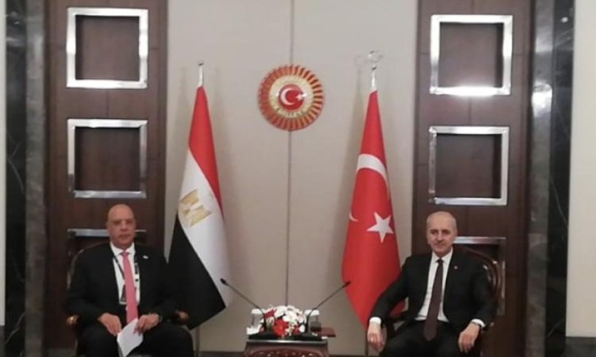 رئيس مجلس النواب يبرز أهمية تعزيز الشراكة الاستراتيجية مع تركيا