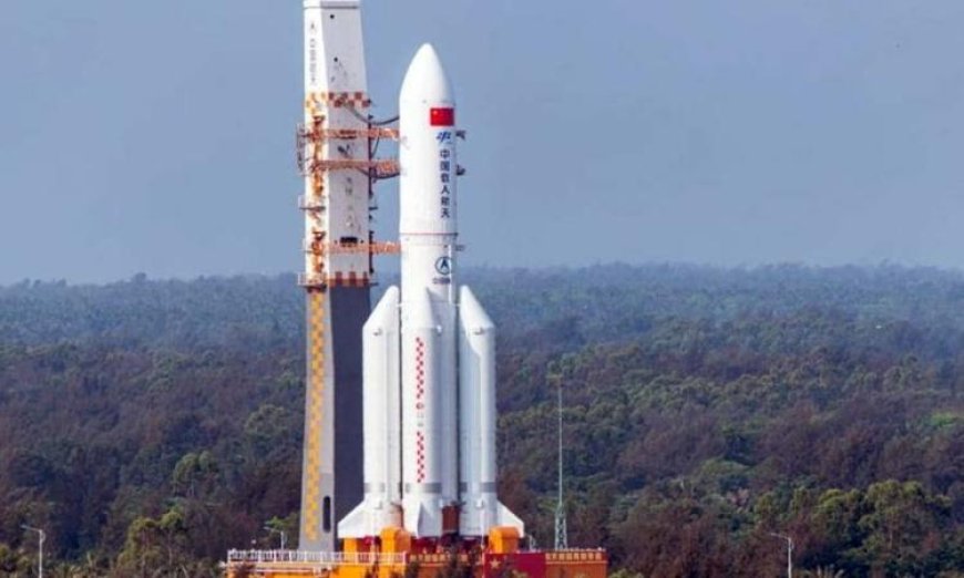 الصين تسجل إنجازا جديدا بإطلاق صاروخ حاملا ثمانية أقمار اصطناعية إلى الفضاء