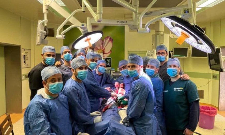 نجاح فريق جراحة العظام في مستشفى كفر الشيخ بإجراء عملية نادرة لمفصل الفخذ