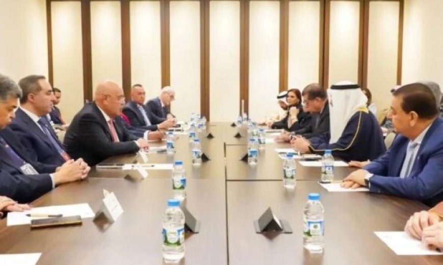 لقاء مثمر بين رئيس النواب ونظيريه البحريني والجزائري خلال اجتماع الاتحاد البرلماني