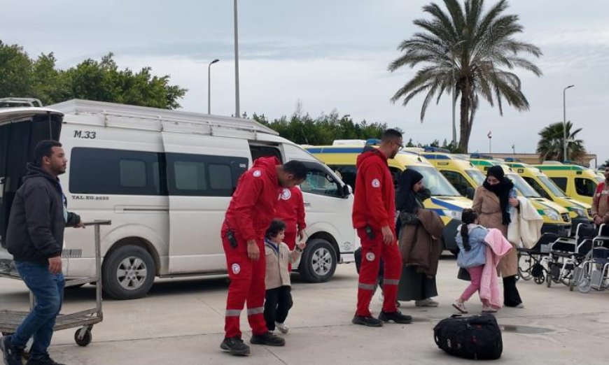 الهلال الأحمر يرسل قافلة زاد العزة 177 إلى غزة محملة بـ 5300 طن من المساعدات الإنسانية