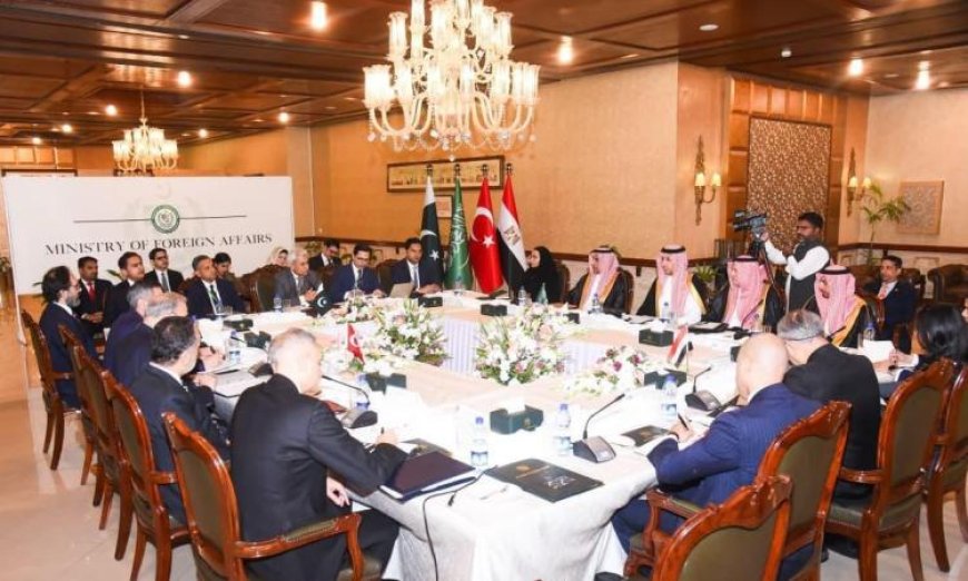 مساعد وزير الخارجية للتخطيط السياسي يشارك في اجتماع قادة الدول في إسلام آباد