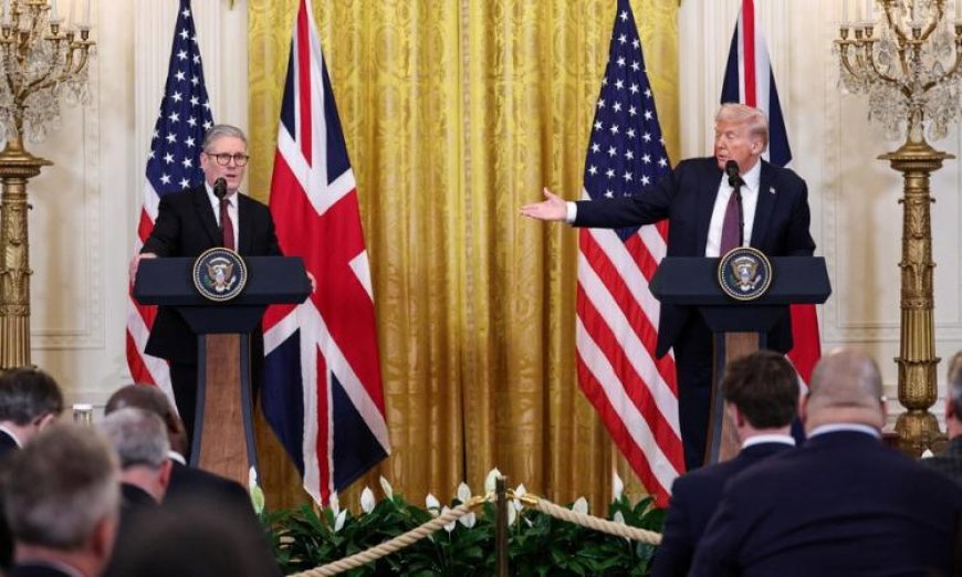 ترامب يلوح بإلغاء اتفاقية التجارة مع بريطانيا في هجوم جديد على كير ستارمر