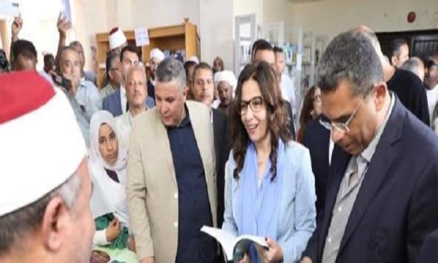 وزيرة الثقافة تؤكد من شلاتين أن العدالة الثقافية حق للجميع والمعرفة تتجاوز الحدود