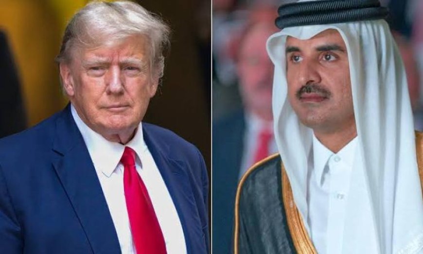 أمير قطر والرئيس الأمريكي يتباحثان حول تقليل التوتر وتأمين استقرار أسواق الطاقة