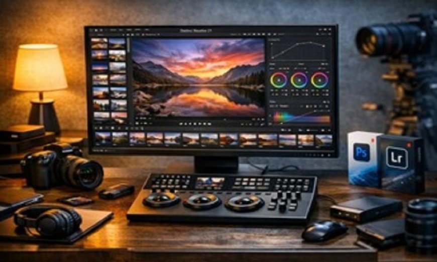 داڤنشي ريزولف 21 يتحدى لايت روم وفوتوشوب كأفضل برنامج لتحرير الصور