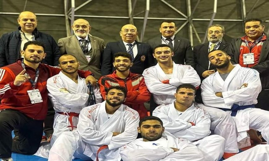 منتخب الكاراتيه يتوجه إلى إسبانيا للمنافسة في الدوري العالمي