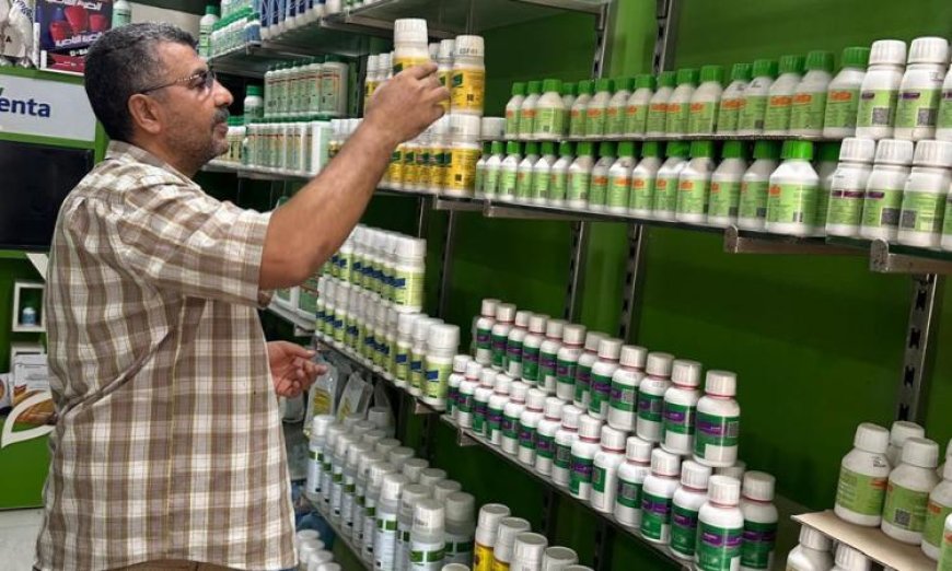 ضبط 18 طن من المبيدات الزراعية والحشرية والمواد الخام المغشوشة في مصنع غير مرخص بالقاهرة