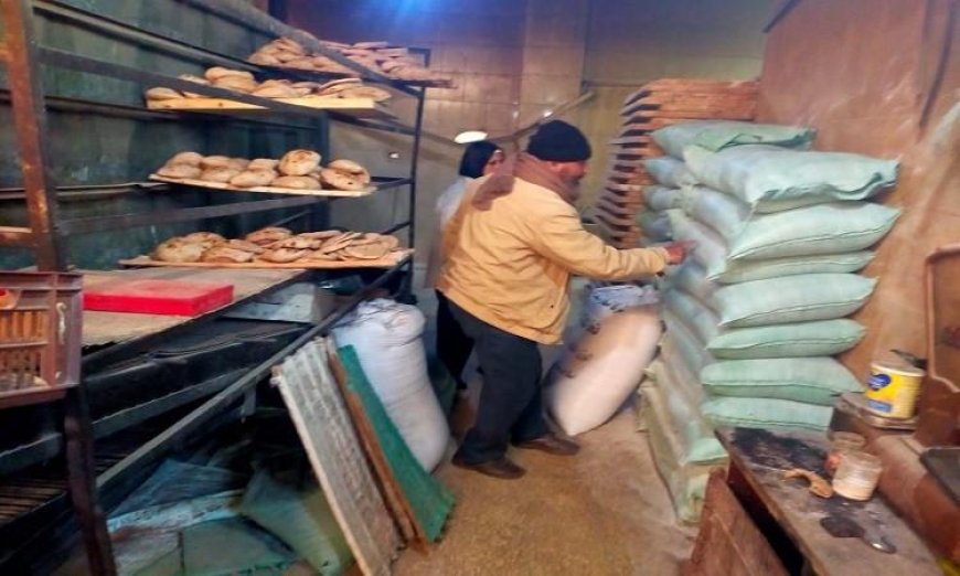 إدارة التموين بالباجور والشهداء تتخذ إجراءات صارمة بتحرير 13 محضر مخالفة لمخابز غاشّة