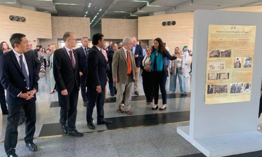 سفير بلغاريا في القاهرة يؤكد أن معرض العقائد المصرية يعكس إنجازات علم المصريات