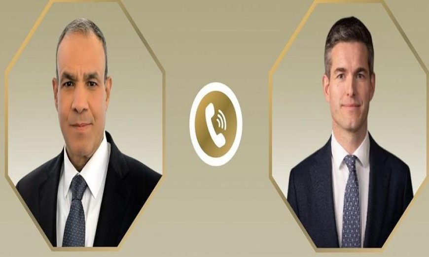 وزير الخارجية يناقش مع نظيره الهولندي تعزيز العلاقات الثنائية وآخر التطورات الإقليمية