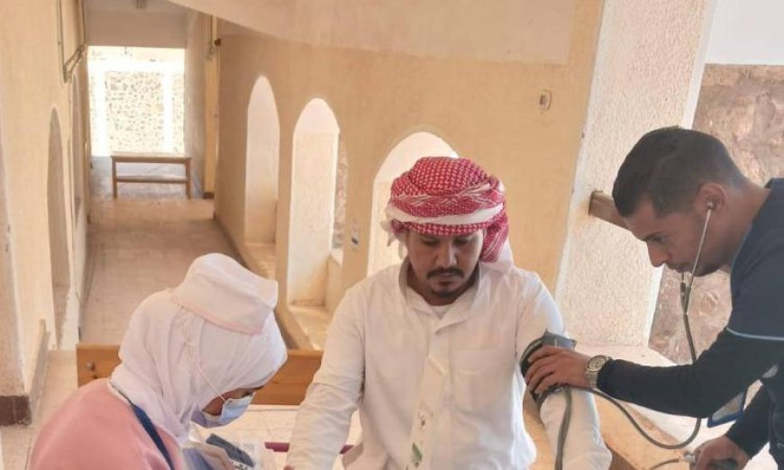 الرعاية الصحية تقدم 2.4 مليون خدمة طبية بجنوب سيناء بأعلى معايير الجودة