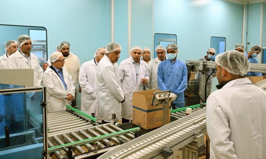 رئيس الوزراء يدشن توسعات جديدة في مصنع أتيكو فارما إيجيبت لإنتاج المحاليل الطبية الوريدية