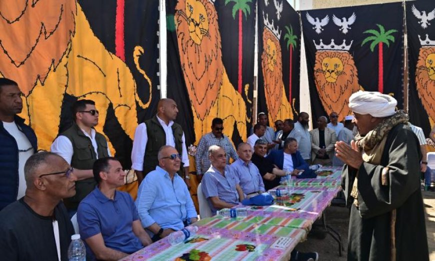 سويلم يزور وادي النقرة في أسوان ويحتفل مع المزارعين بنجاح موسم الشتاء