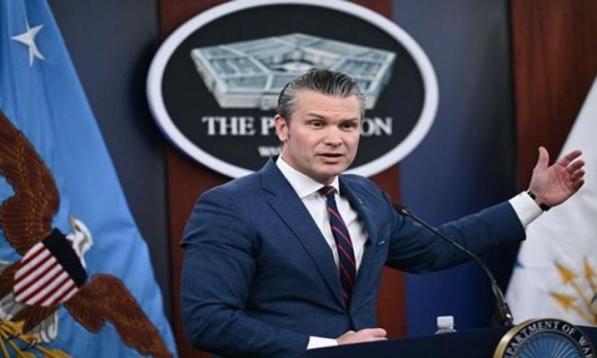 وزير الحرب الأمريكي يعلن عن فرض حصار شامل على حركة الملاحة في مضيق هرمز